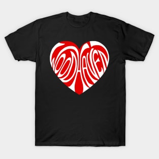 Red Woodhaven Heart T-Shirt